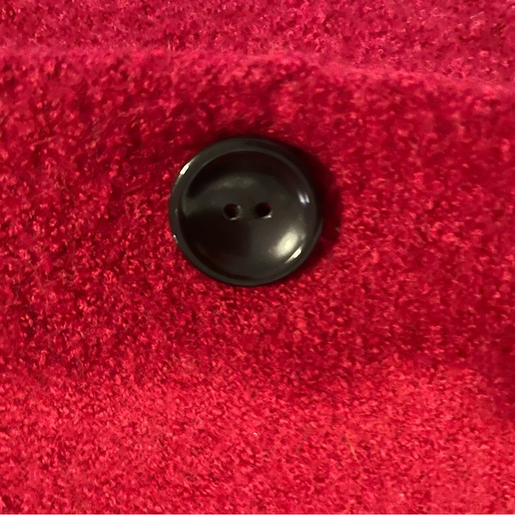 EUC Kasper Women’s XL Rich Red Overcoat. Worn a couple times. Gorgeous Color - Picture 7 of 7